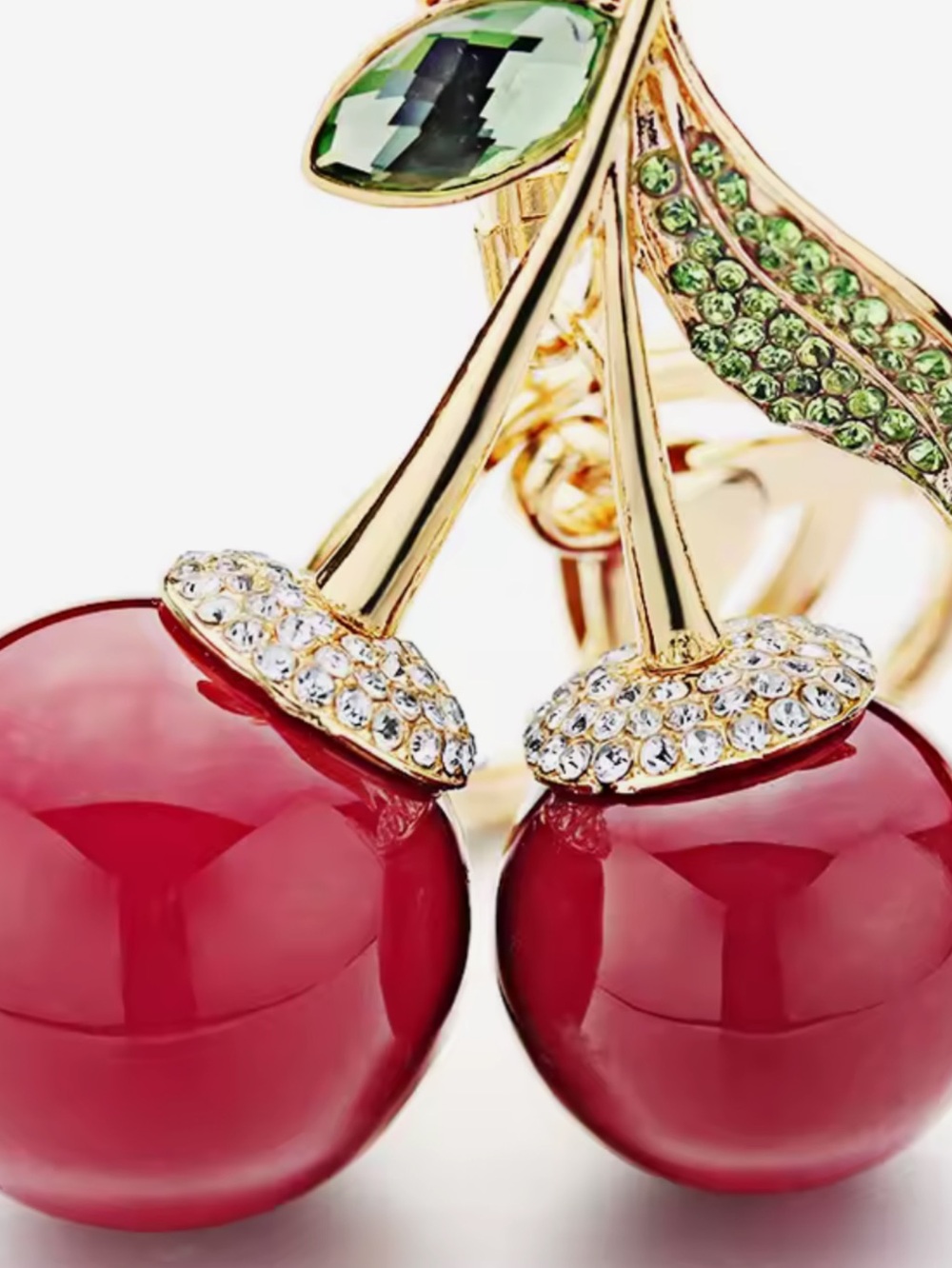 SUPERIOR BLINGED CHERRY CHARM